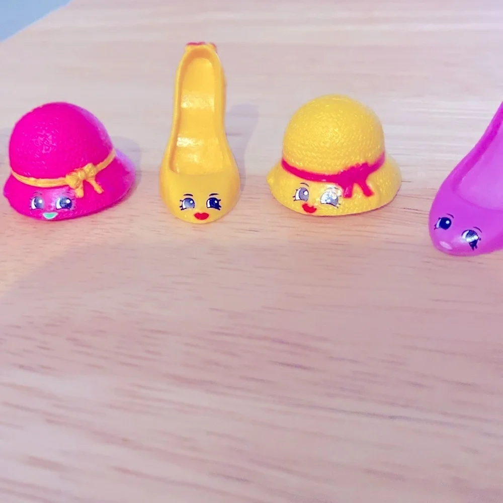 Shopkins Hats and Heels = 6 items